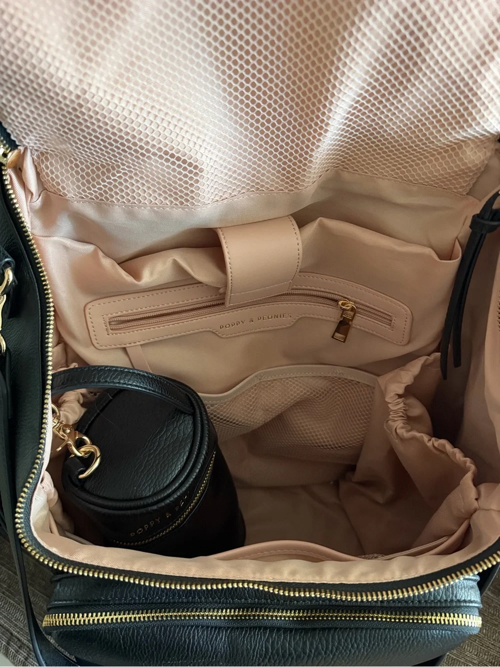 Poppy & Peonies Diaper Bag
